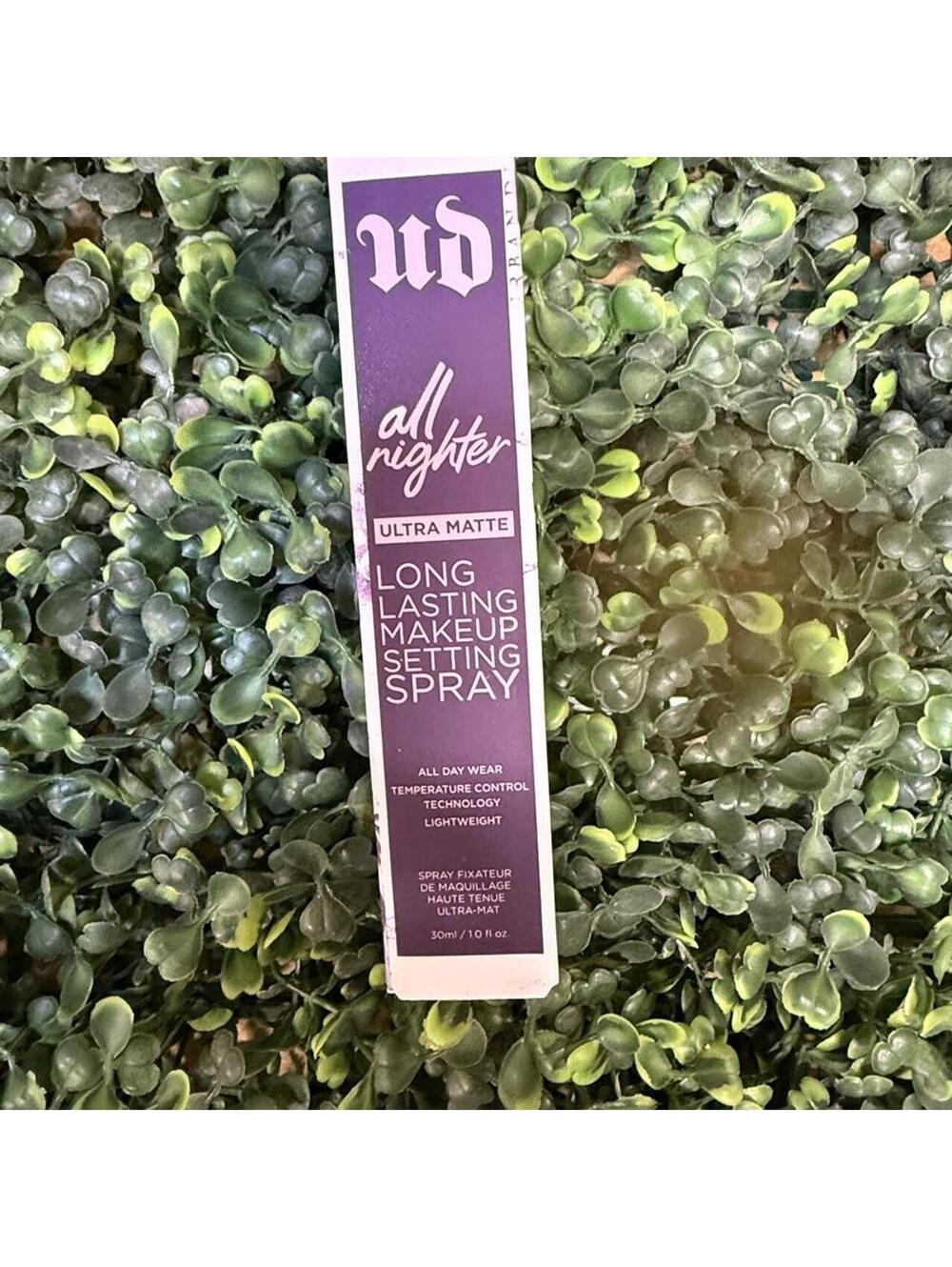 💜 Urban Decay All Nighter Ultra Matte Setting Spray – Mini 1 oz